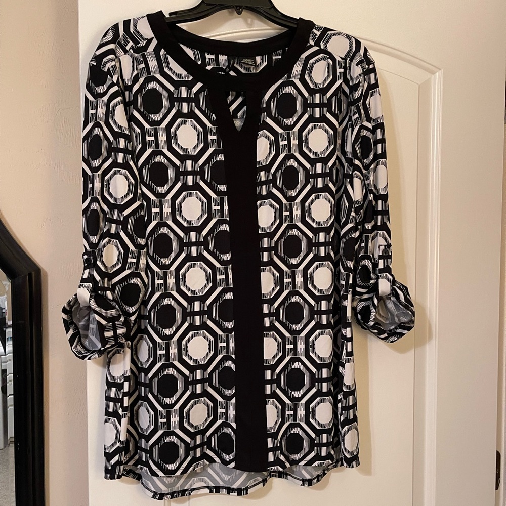 Dressy stretch tunic